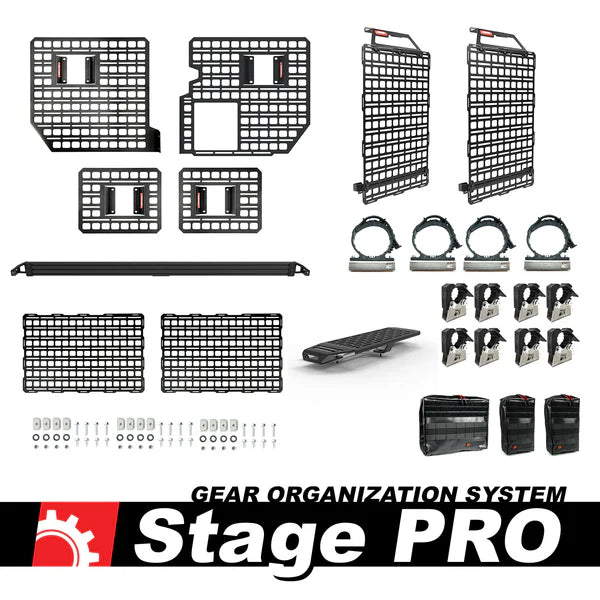 Builtright Gear Organization System - Complete Kit | Ford Raptor/R (2017-2025)