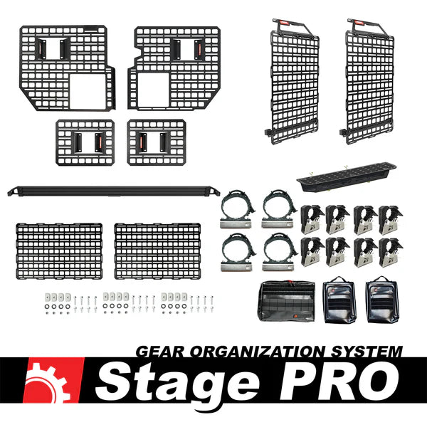 Builtright Gear Organization System - Complete Kit | Ford Raptor/R (2017-2025)