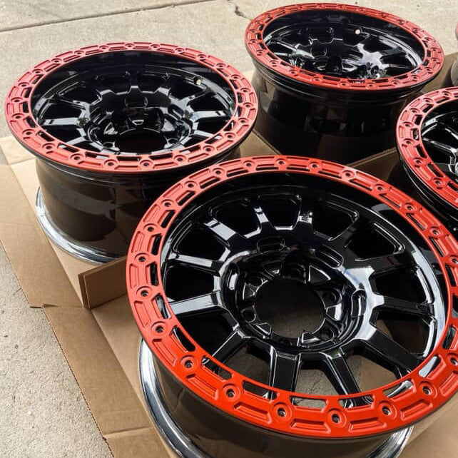 INNOV8 G600 Simulated Beadlock Wheel 17x8.5" - Raptor