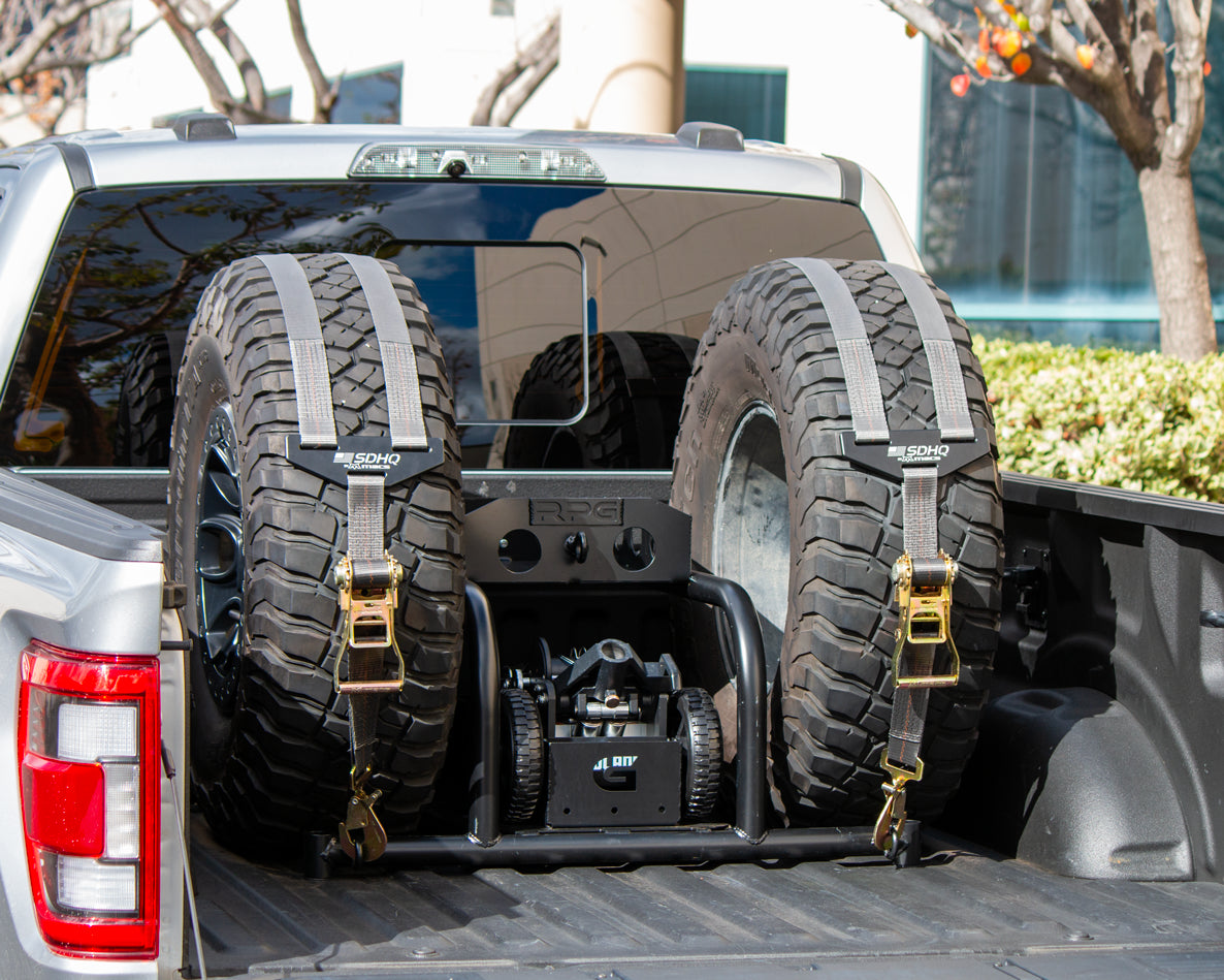 RPG OFFROAD ’17-24 Ford Raptor Recovery Rack (Tire Carrier)