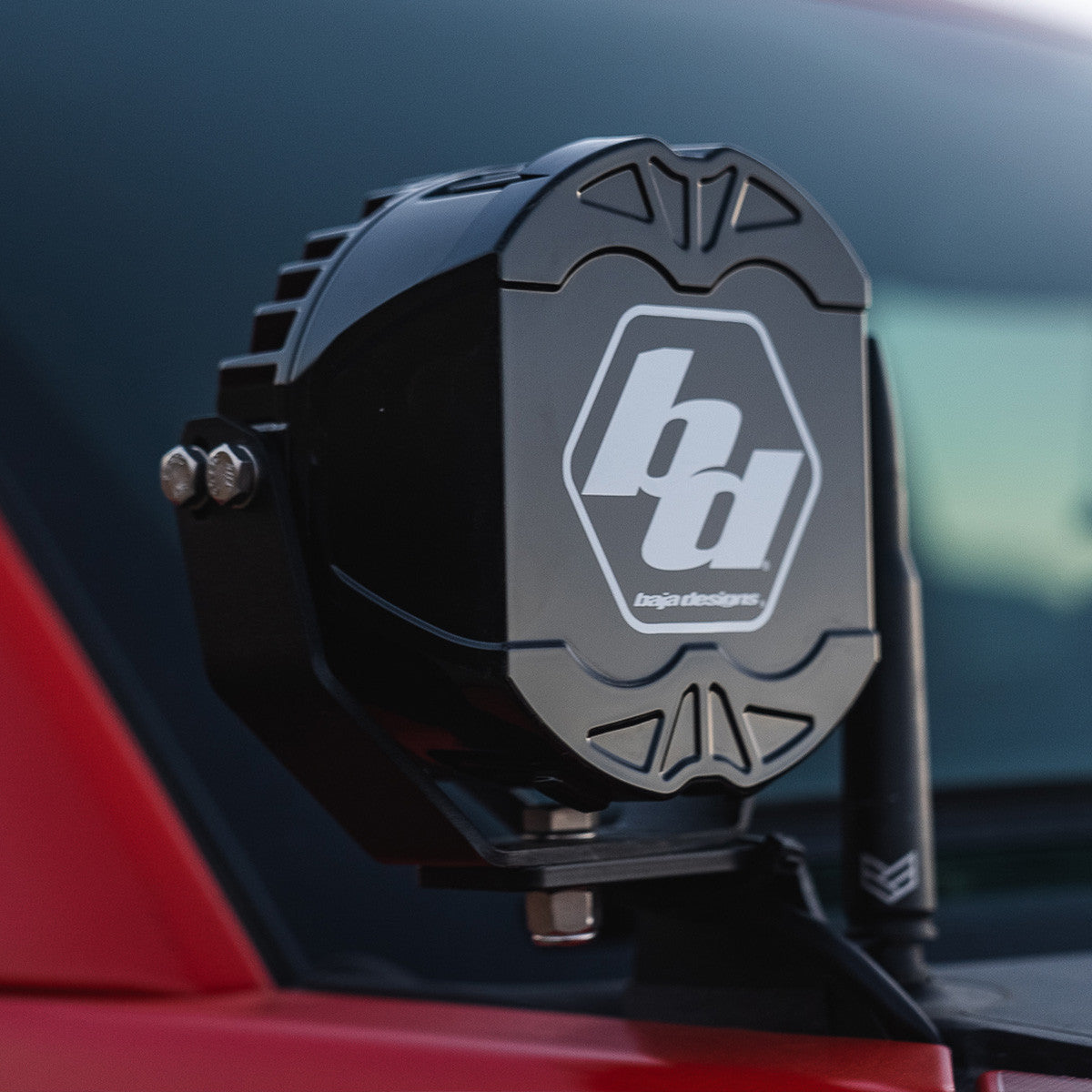 Baja Designs LP4 Series Single Rock Guard - Black