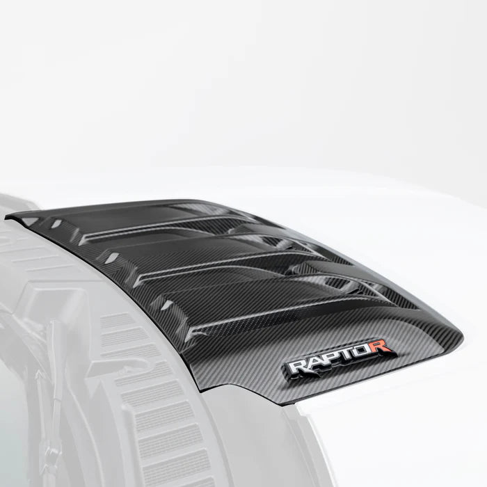 Vorsteiner Ford F-150 Raptor R Hood Trim Scoop - Carbon Fiber PP 2x2