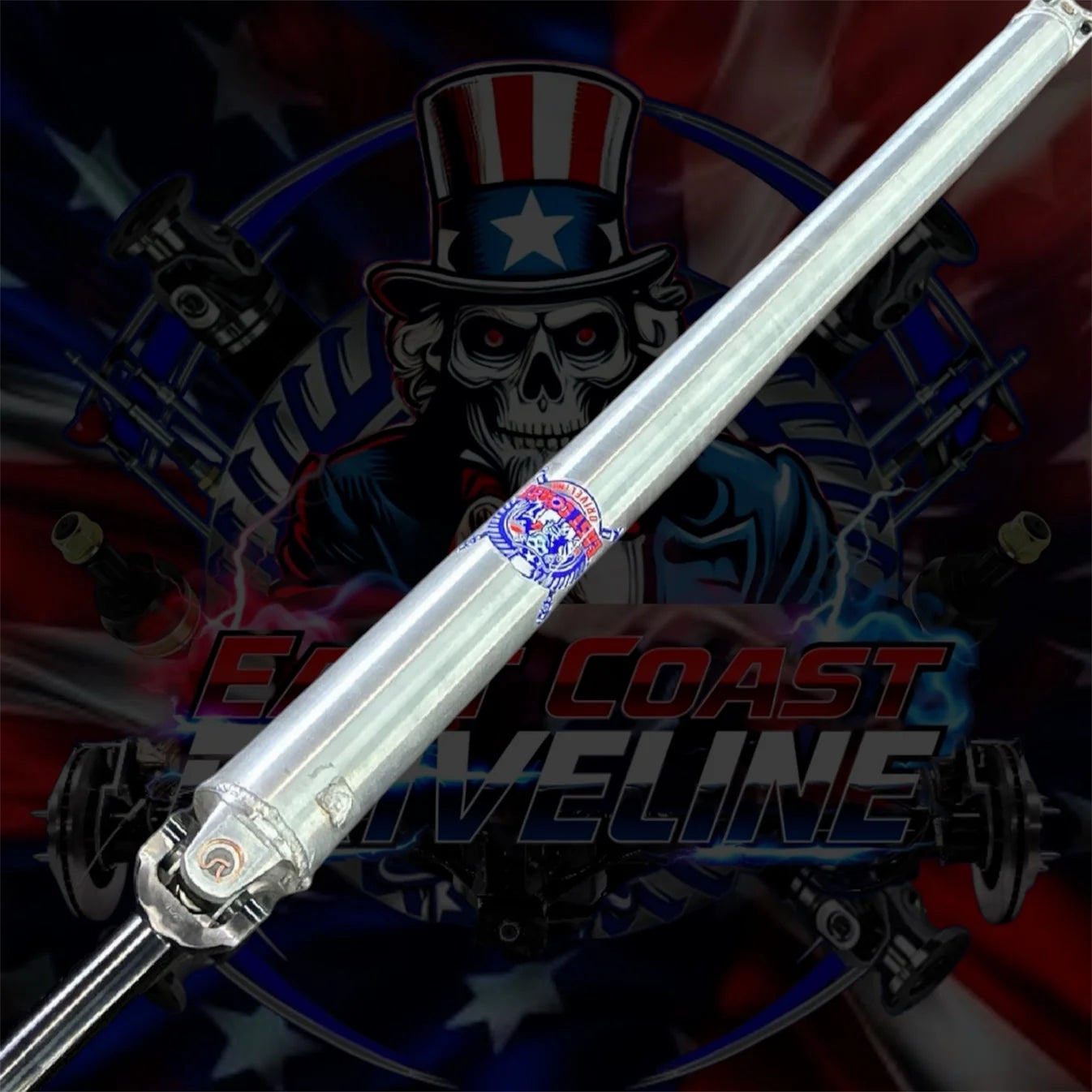 2023-2025 Ford F-150 Raptor R Rear Driveshaft - Carbon Fiber or Aluminum
