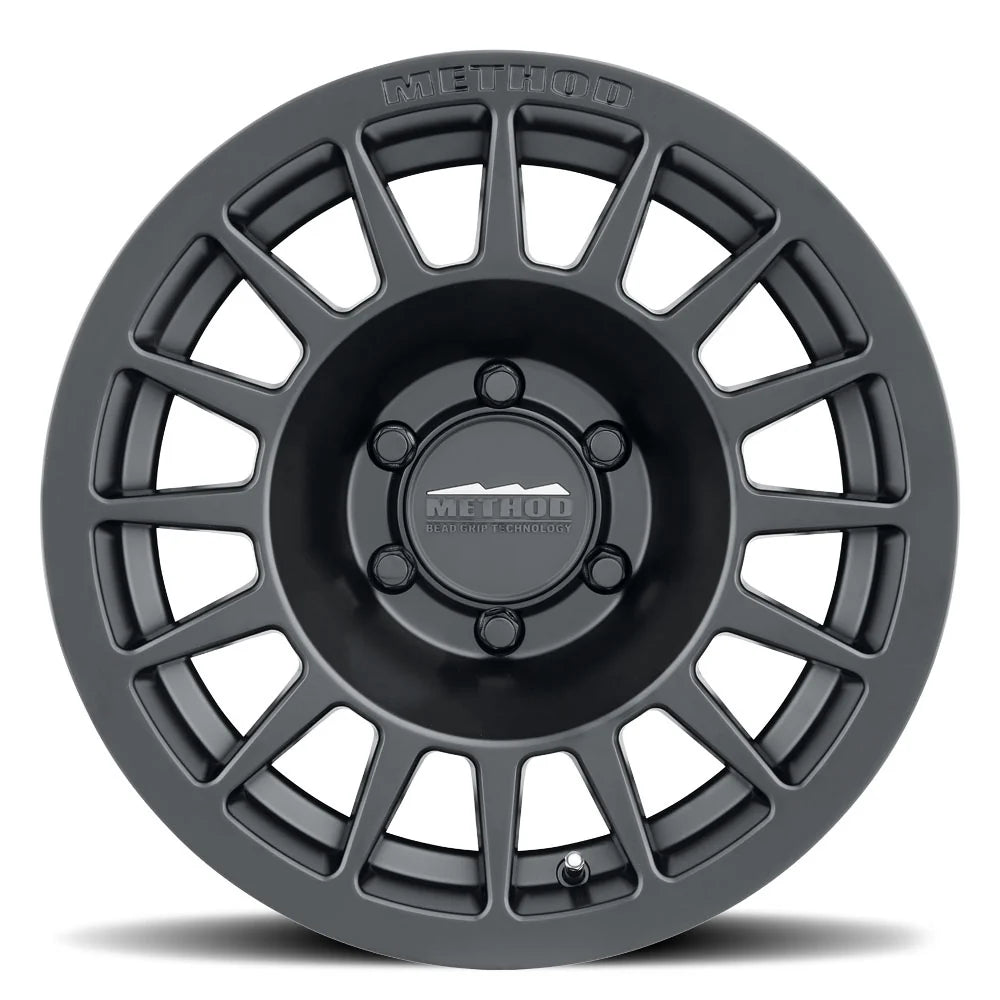 Method MR707 Bead Grip 17x8.5 0mm Offset 6x135 - Matte Black