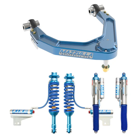 Mazzulla 2010-2014 FORD RAPTOR BILLET UPPER CONTROL ARMS / DESERT SERIES / King 3.0