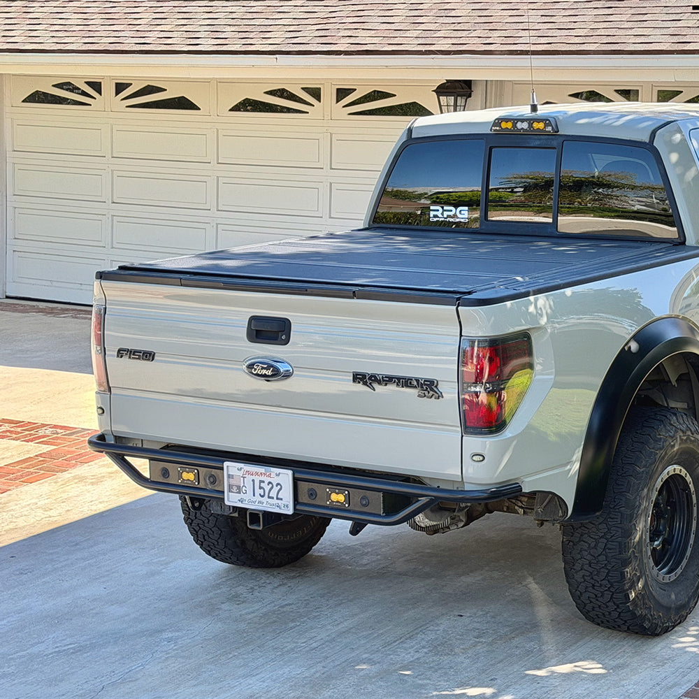 RPG Offroad ’10-14 Ford Raptor Rear Bumper w/ Integrated Trailer Hitch
