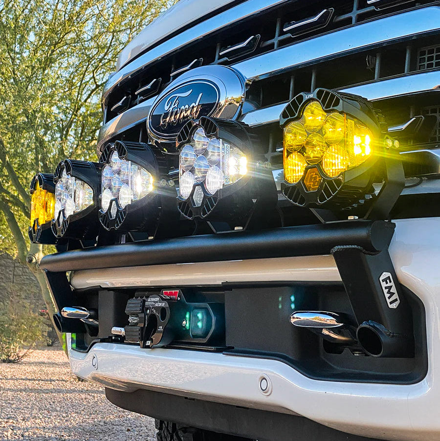 Foutz 2017 and up Ford F-250 Super Duty Front Light Mount Kit (Stock Bumper)