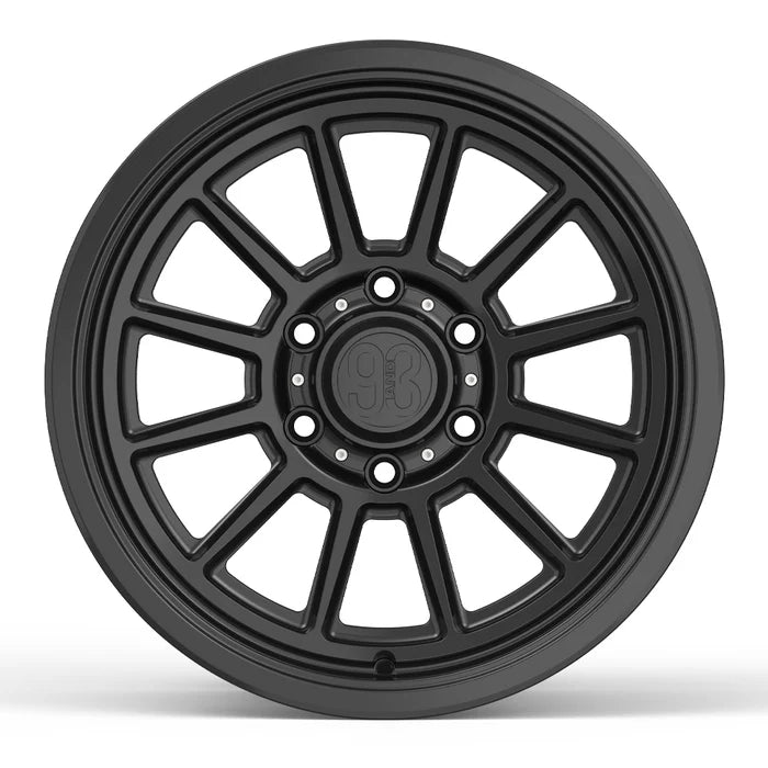 9&3 Wheels FRS-11 | 6061-T6 Forged | Smooth Lip | Black