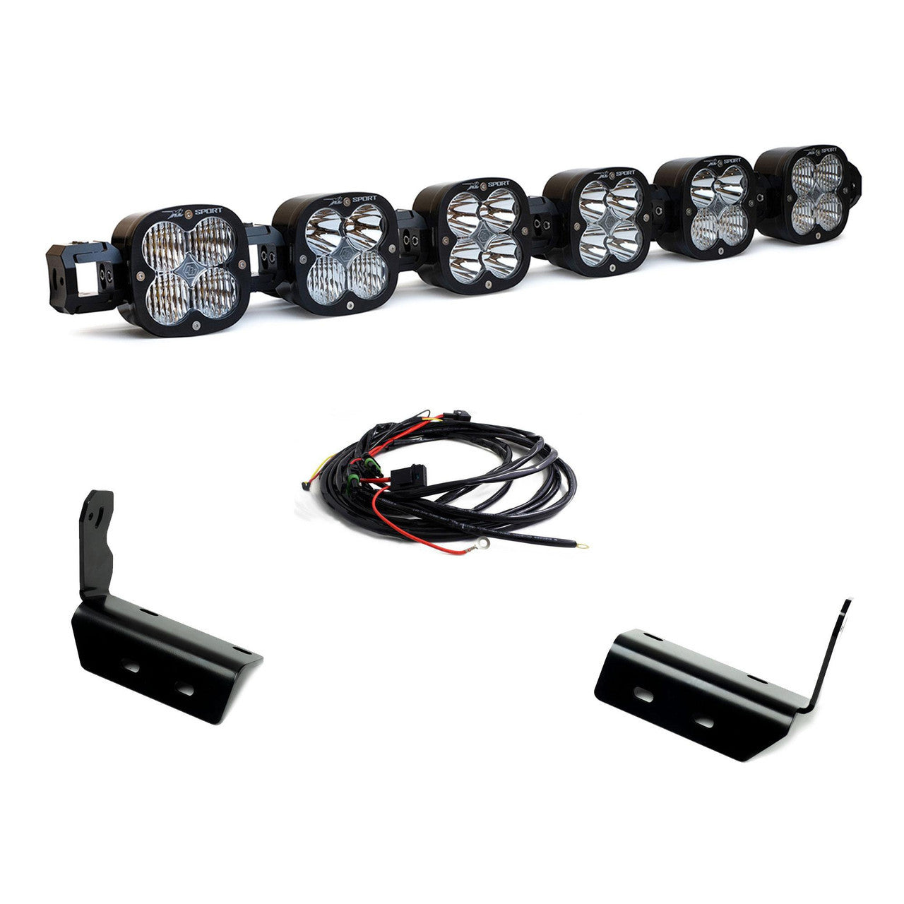 Baja Designs 2024-2025 Ford Raptor R/37 6 XL Linkable Bumper Light Kit