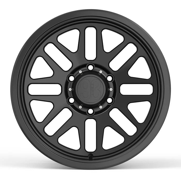 9&3 Wheels FRS-01 | 6061-T6 Forged | Smooth Lip | Black