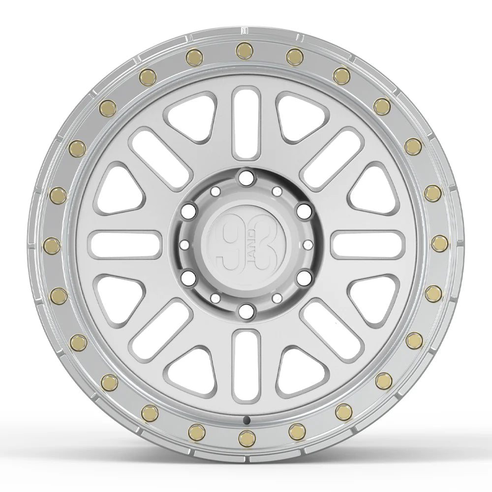 9&3 Wheels FR-01 | 6061-T6 Forged | Simulated Beadlock | Machined