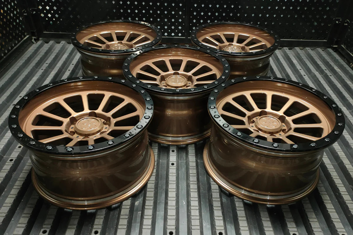 9&3 Wheels FR-12R | 6061-T6 Forged | Simulated Beadlock w/ Removable Ring