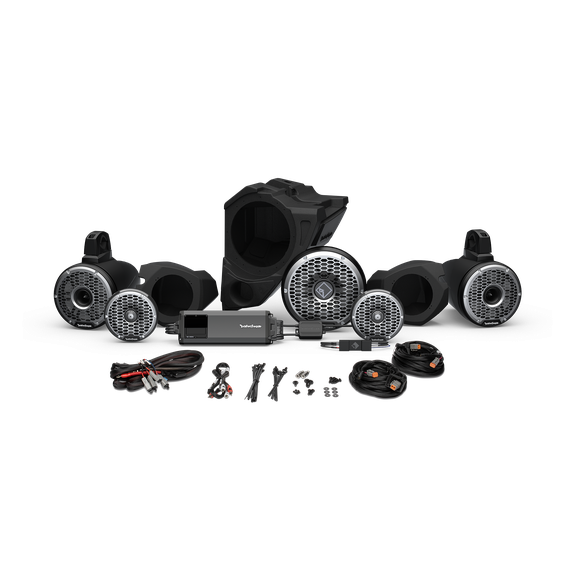 Rockford Fosgate 2014+ RZR Stage 6 Audio System For Ride Command (Gen-3)