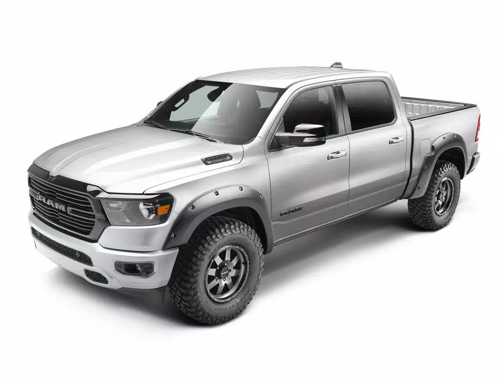 Bushwacker 19-21 Dodge RAM 2500 / 3500 (Excl. Dually) Forge Style Flares 4pc - Black