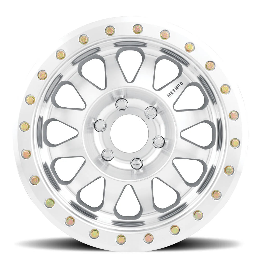 Method MR101 Beadlock 17x9 -12mm Offset 6x135 87mm CB Raw Machined