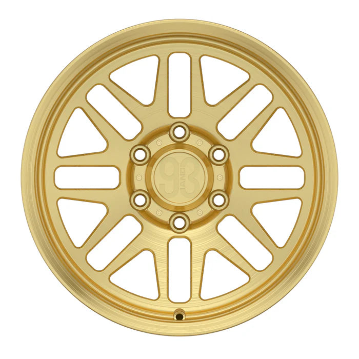 9&3 Wheels FRS-01 | 6061-T6 Forged | Smooth Lip | Brushed Gold
