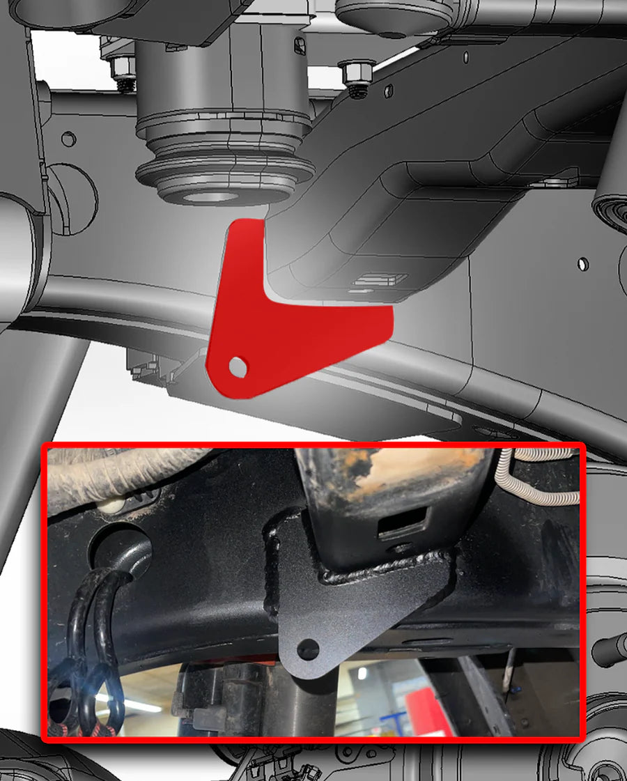 2021-2025 GEN 3 RAPTOR REAR LIMIT STRAP KIT