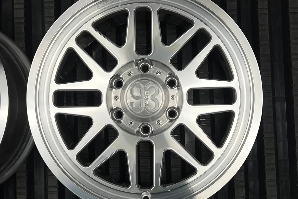 9&3 Wheels FRS-01 | 6061-T6 Forged | Smooth Lip | Machined