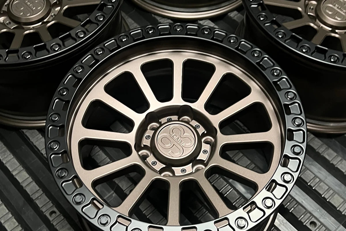 9&3 Wheels FR-12R | 6061-T6 Forged | Simulated Beadlock w/ Removable Ring