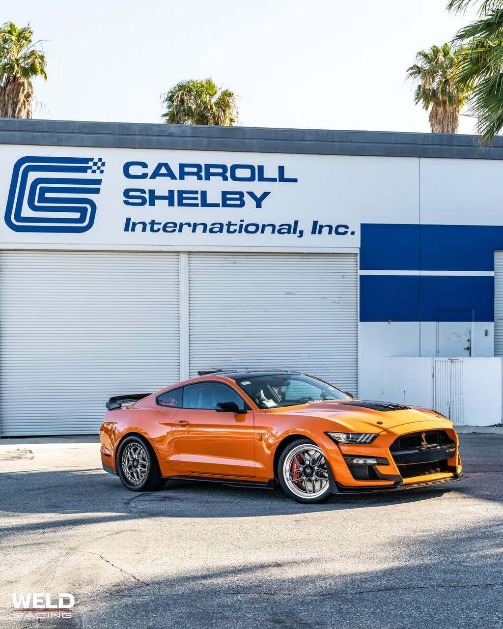 Weld Racing Laguna Drag 20x8 ET 0 - Gloss Black / Milled Spokes 2020-2022 Shelby GT500