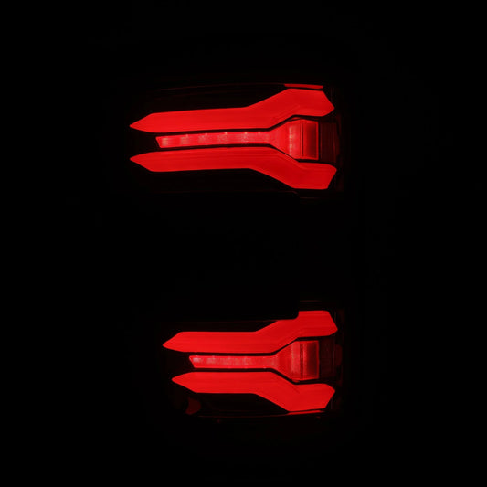 2024-2026 Ford Raptor & Raptor R LUXX-Series LED Tail Lights Black-Red