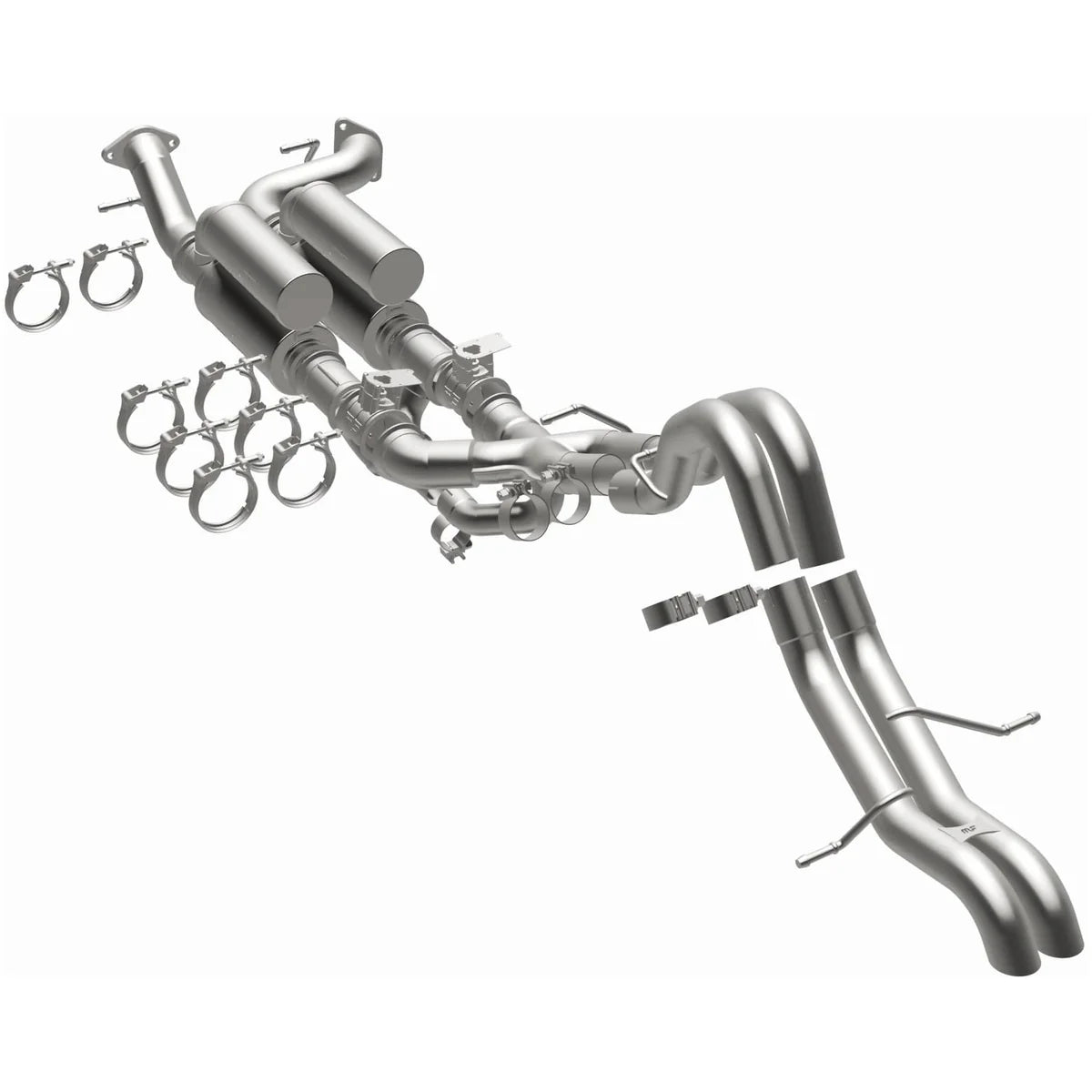 MagnaFlow 2022-2026 Ford Bronco Raptor Overland Series Cat-Back Performance Exhaust System