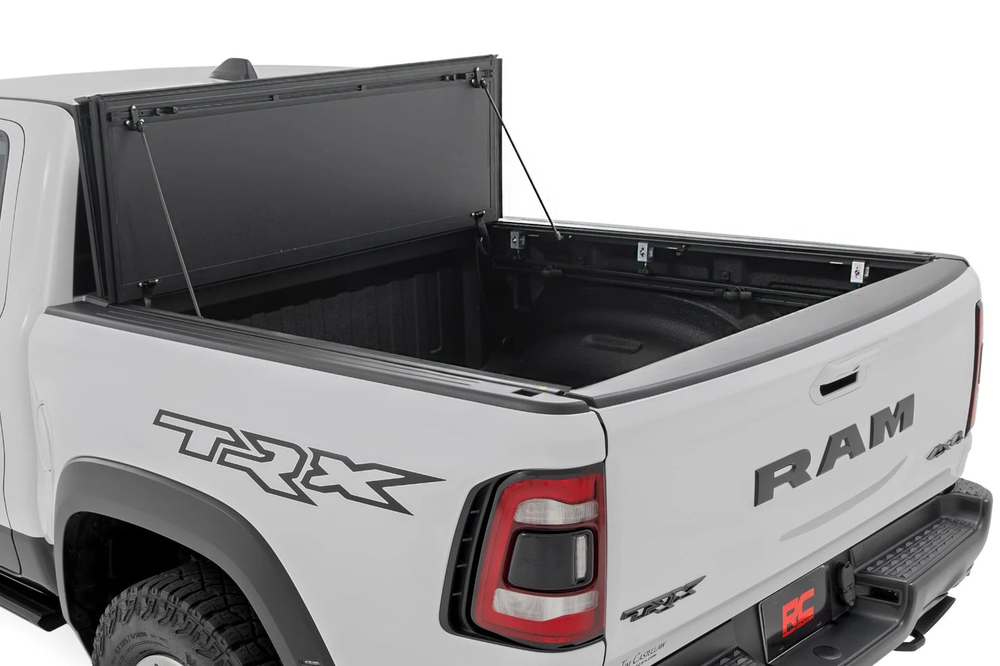 RC Hard Tri-Fold Flip Up Bed Cover 2021-2024 RAM TRX