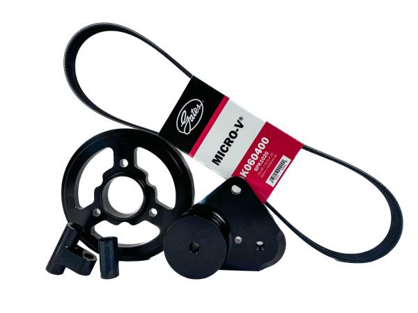 Whipple Superchargers 10-Rib Mustang Belt System Upgrade 2018-2023 - 10-Rib Upgrade 20% OD Diameter Balancer