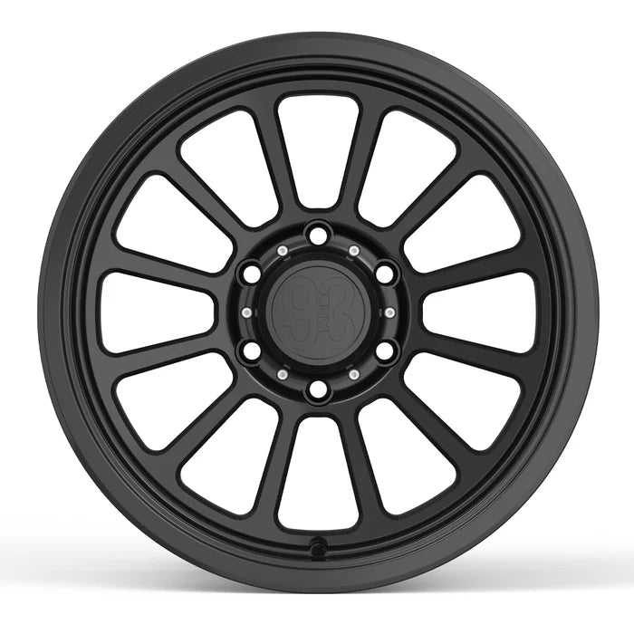 9&3 Wheels FRS-12 | 6061-T6 Forged | Smooth Lip | Black