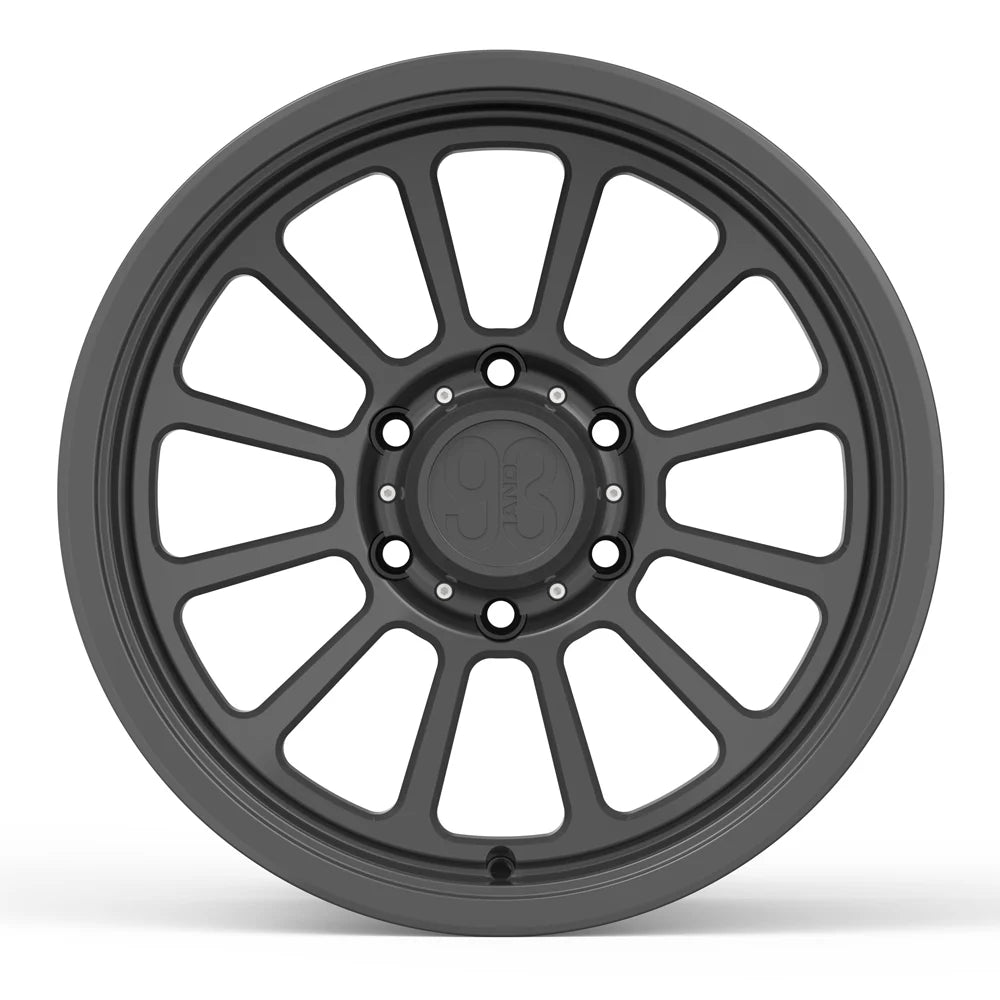 9&3 Wheels FRS-12 | 6061-T6 Forged | Smooth Lip | Gunmetal