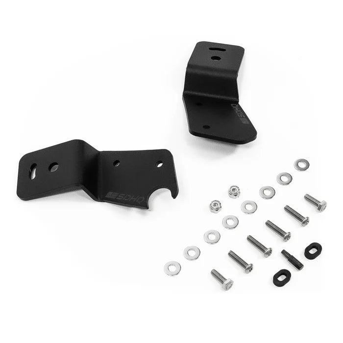 SDHQ Off Road '21-Current Ford Bronco + Bronco Raptor A-Pillar Light Mounts