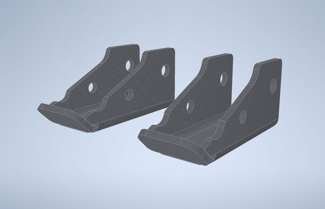 SwarfWorks '21+ Gen3 Raptor Rock Shock Guards (Pair)