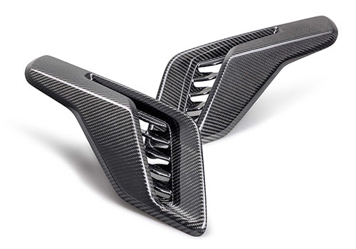 Ford Racing 2021-2026 Raptor Carbon Fiber Fender Vent Set - Gloss