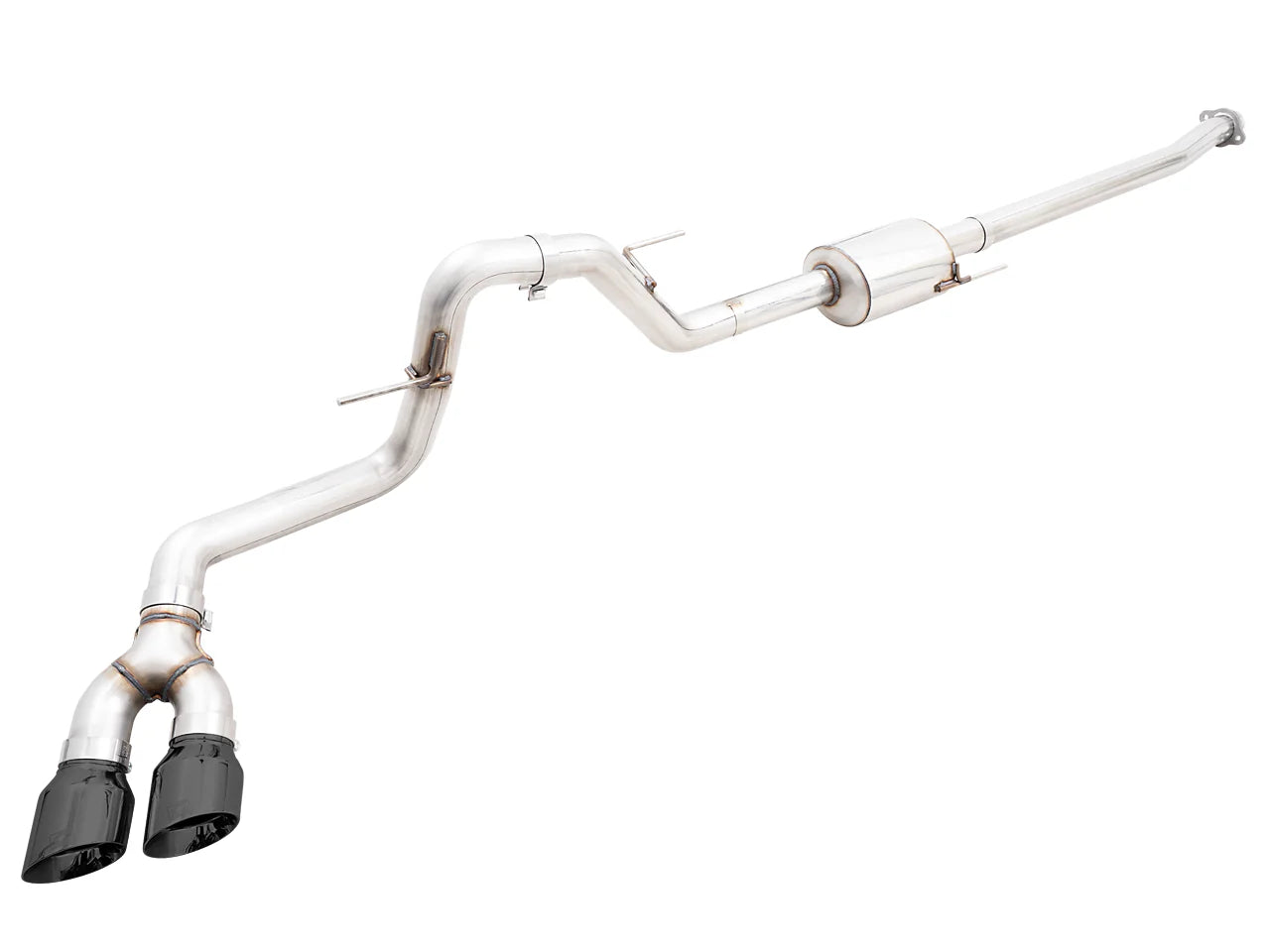 AWE 0FG Dual Side Exit Exhaust for '21+ Ford F-150 - 4.5" Tips