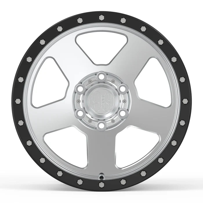 9&3 Wheels FR-05R | 6061-T6 Forged | Simulated Beadlock w/ Removable Ring