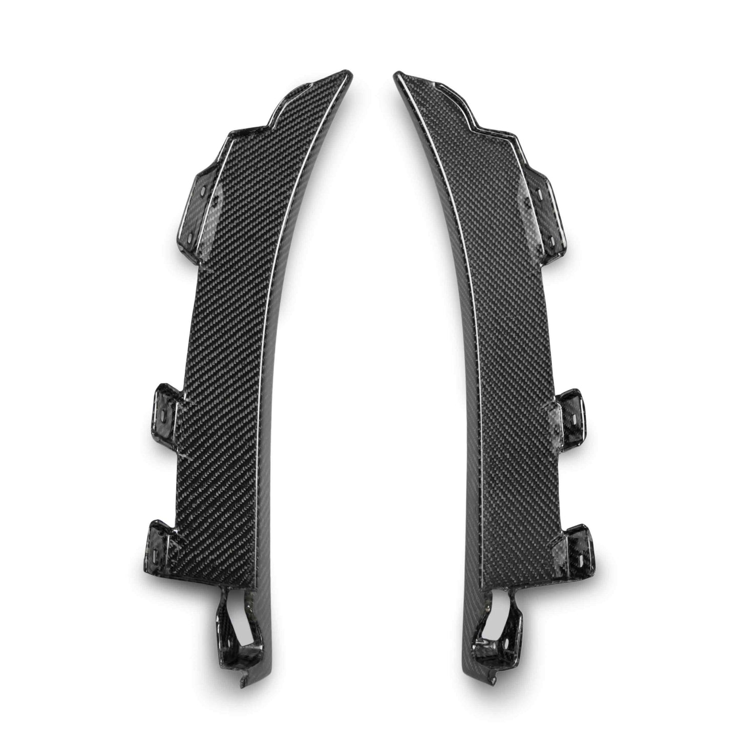 Anderson Composites Carbon fiber rear splash guards for 2020-2022 Ford Mustang Shelby GT500