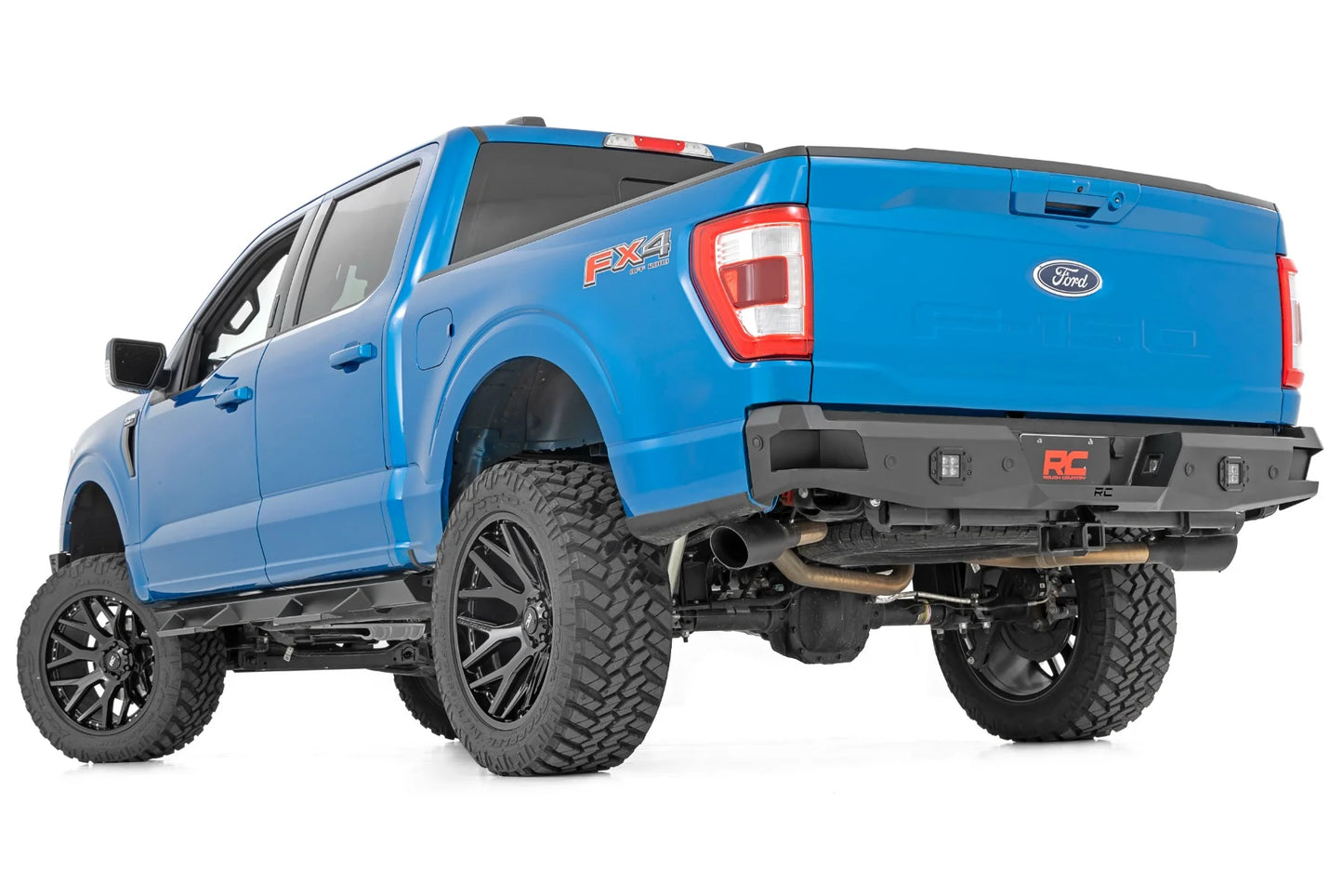 Rough Country Rear Bumper - 2021-2025 Ford F150