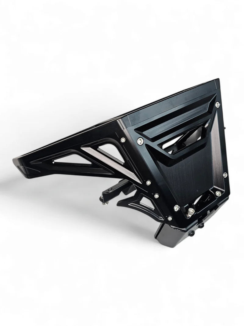 Elektric Offroad 2017-2024 Can Am X3 Maverick Machined Billet Front Winch Bumper (Black Anodize)