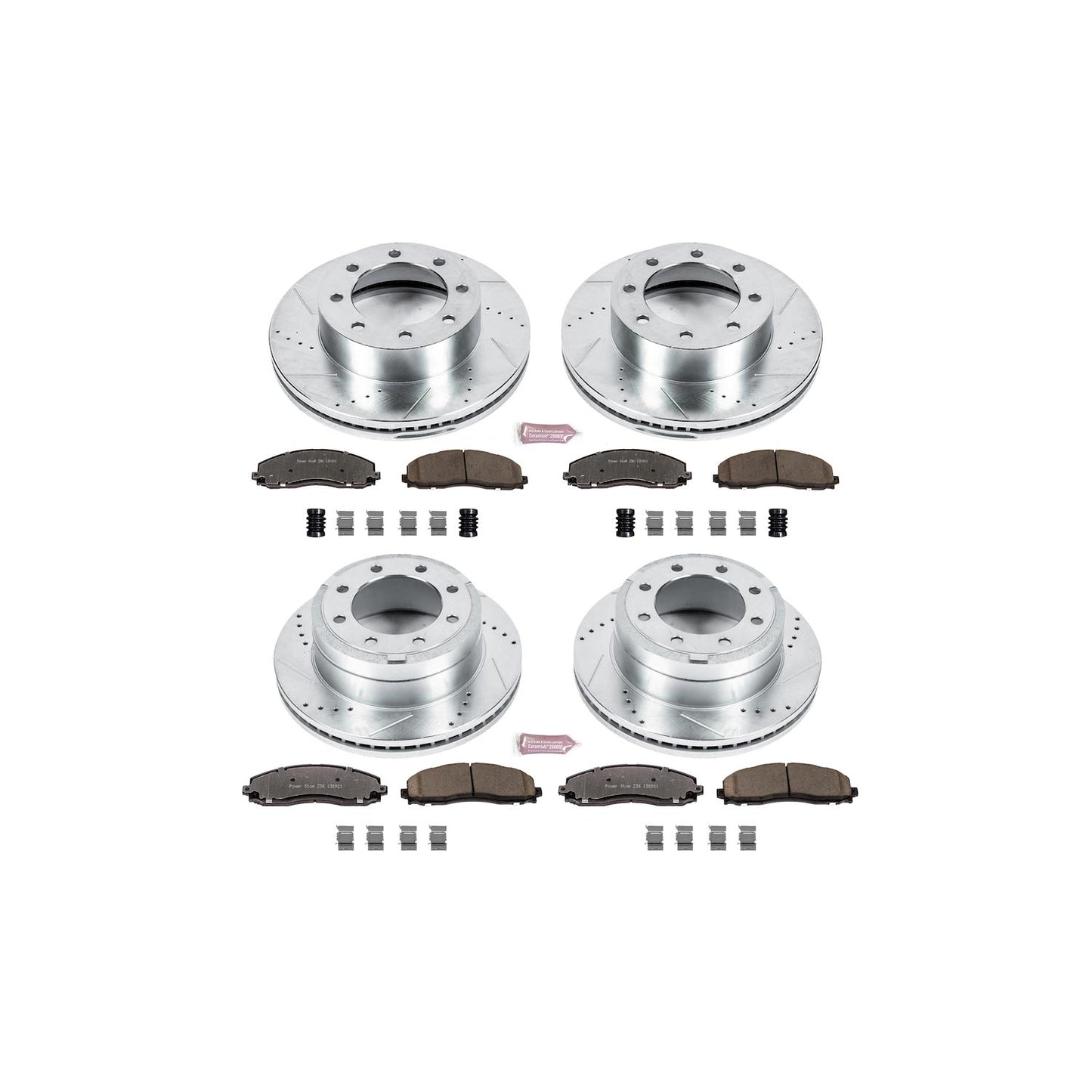 Powerstop 2013-2022 Ford F250 Super Duty 4WD Power Stop Z36 Truck & Tow Complete Brake Kit