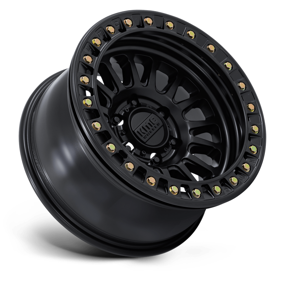 KMC IMPACT FORGED BEADLOCK - 17x9 - Raptor - Black