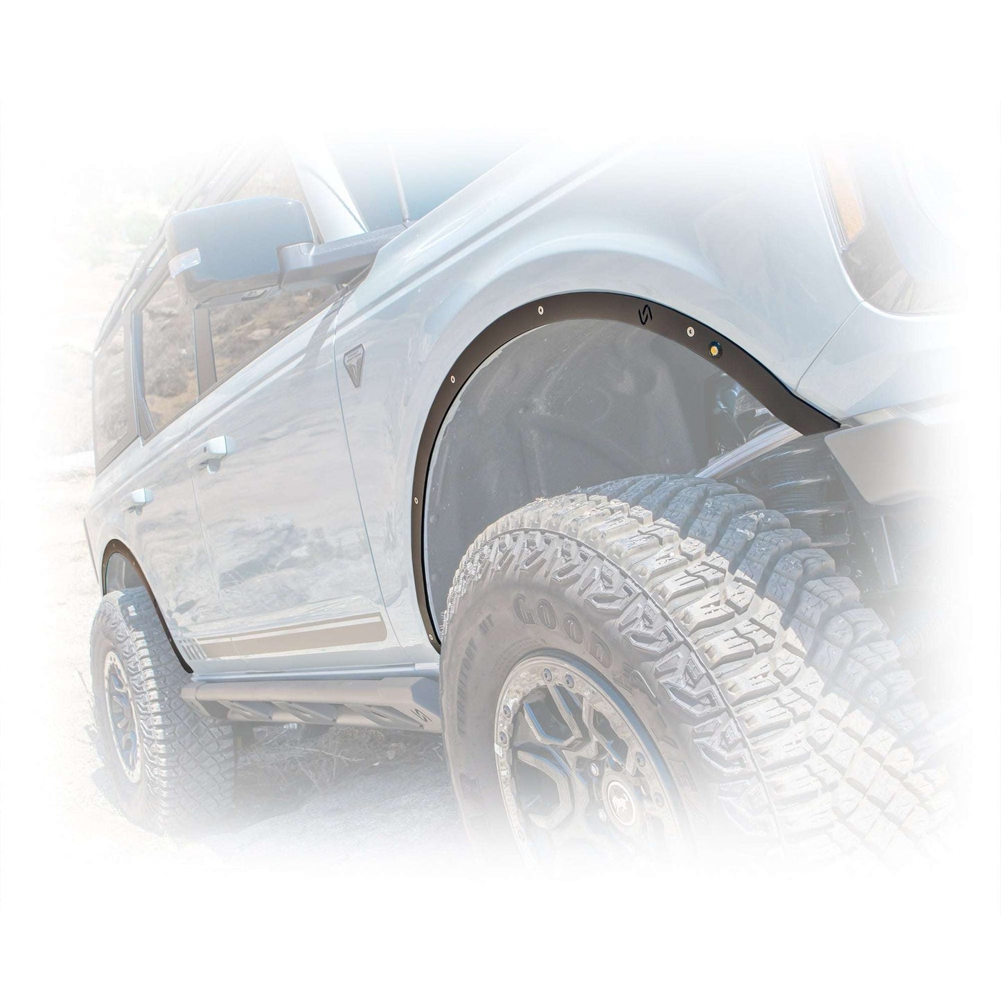 2021-2026 Bronco Fender Delete w/ Lights