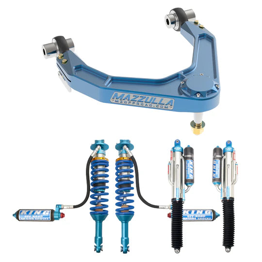 Mazzulla 2017-2020 FORD RAPTOR BILLET UPPER CONTROL ARMS / DESERT SERIES / King 3.0