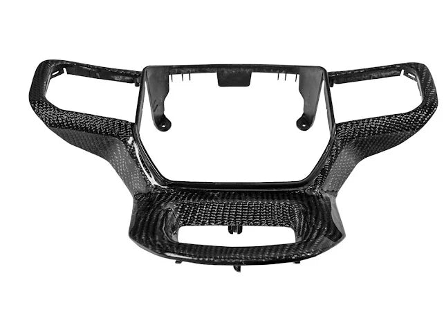 2021+ Ford Raptor/R Carbon Fiber Steering Wheel Button Trim Cover
