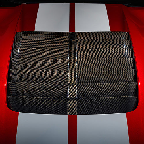 Ford Performance 2020-2022 GT500 CARBON FIBER HOOD VENT KIT