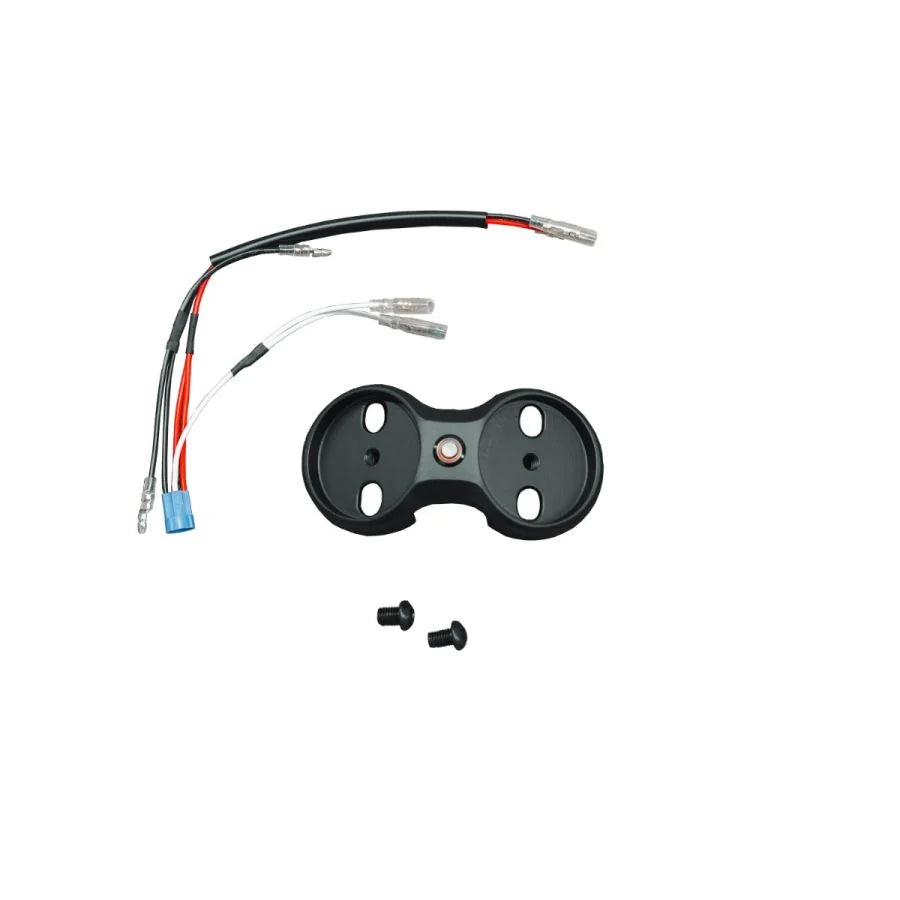 KC Hilites Dual Cyclone Dome Light Tube Clamp Claw Bundle - For Roll Cages