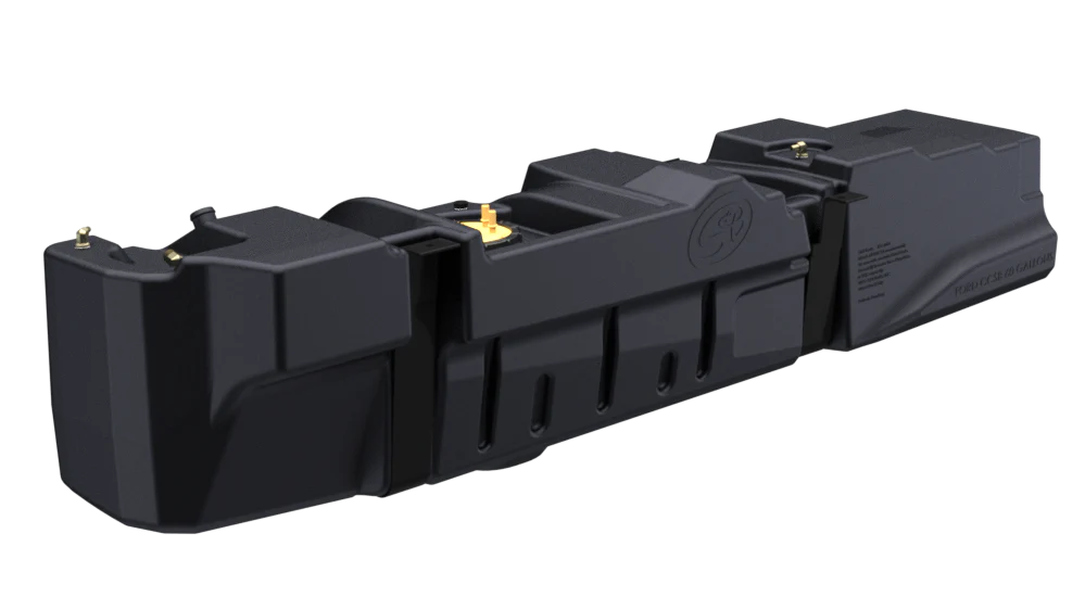 S&B 60 Gallon Replacement Fuel Tank for 1999-2007 Ford F250, F350 Powerstroke 7.3L, 6.0L Crew Cab Short Bed