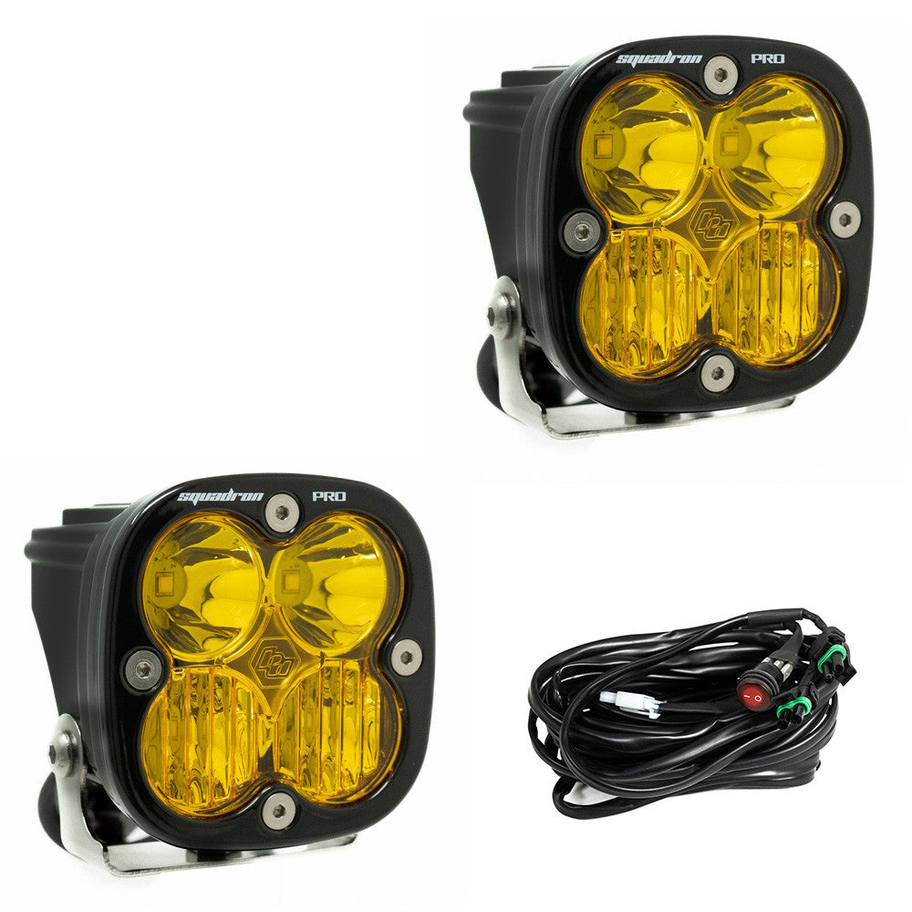 Baja Designs Squadron Pro Series Spot Pattern LED Light Pods