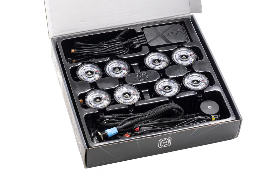 Morimoto Rock Light Kit: Color Changing RGB (8 pc)