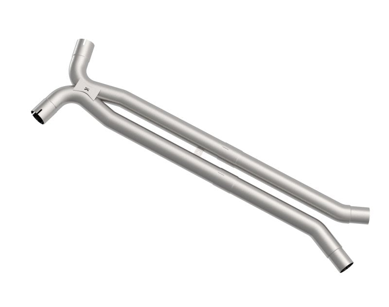 Kooks 3" x 2 3/4"(OEM) Stainless Resonator Delete X-Pipe. 2020 Ford Mustang GT500 5.2L