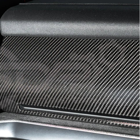 2021+ Ford Raptor/R Carbon Fiber Passenger Side Storage Panel Cover